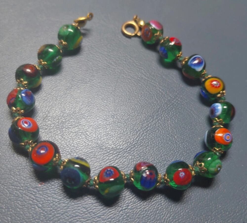 Vintage Murano glass bracelet
